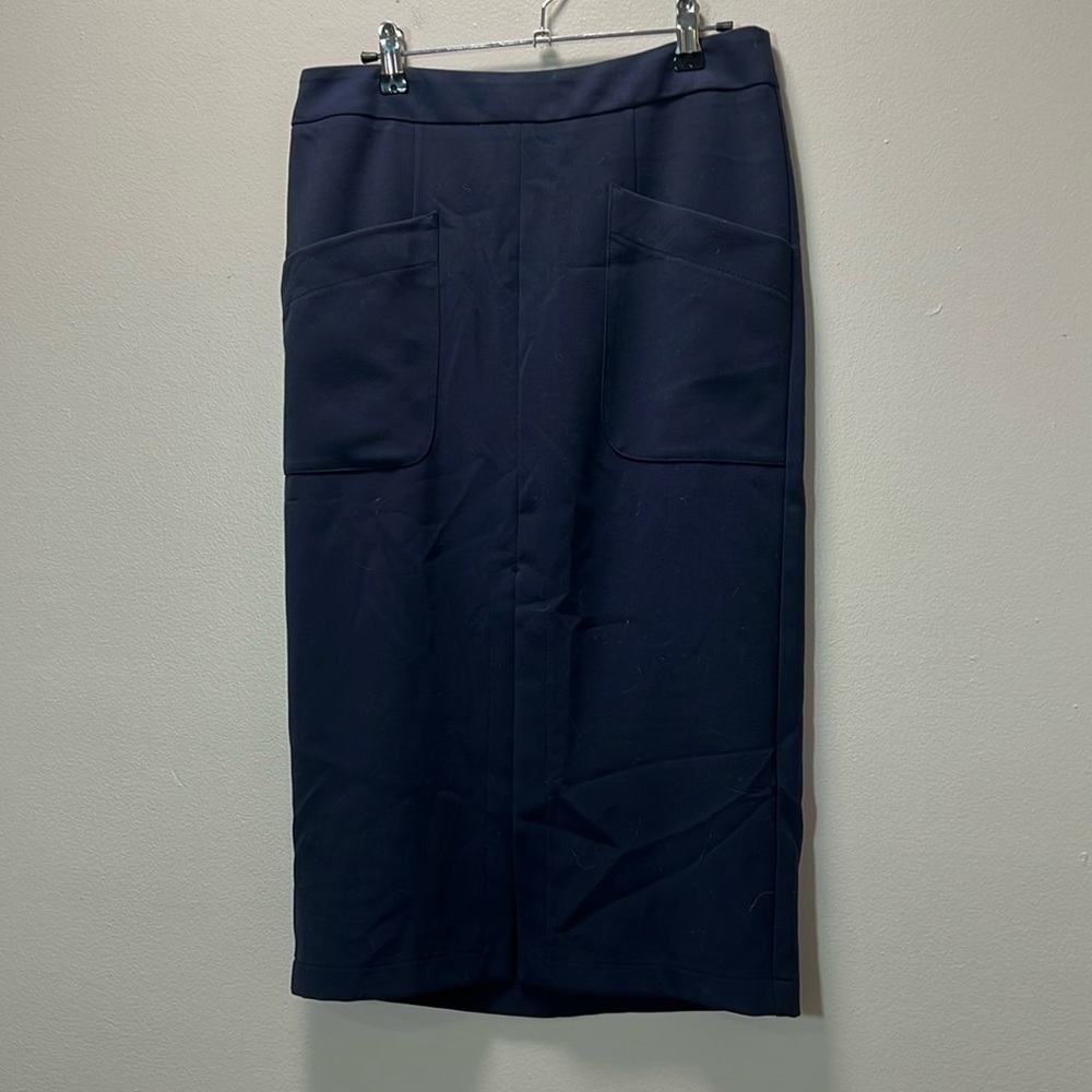 Simply Styled by Sears Navy Pencil Skirt